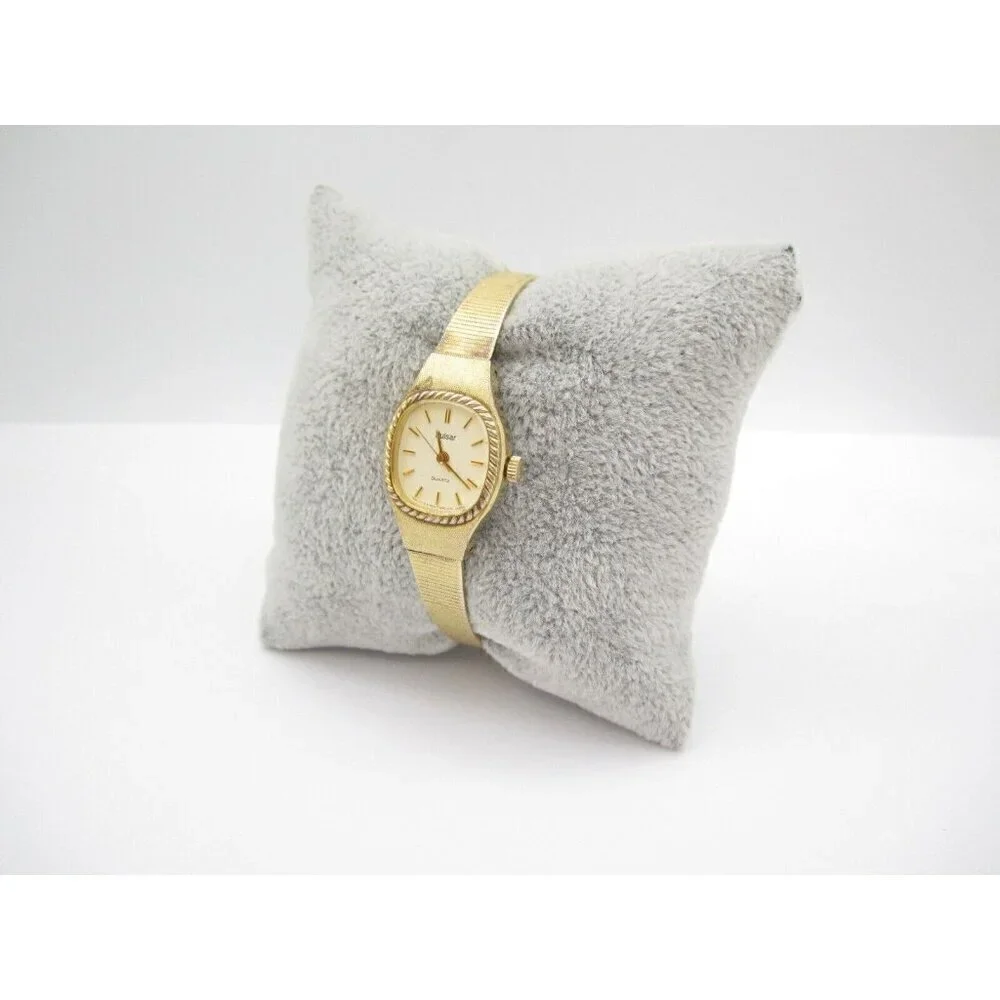 Women Pulsar‎ Quartz WR Analog 19mm Dial Causal Round Watch (G529)